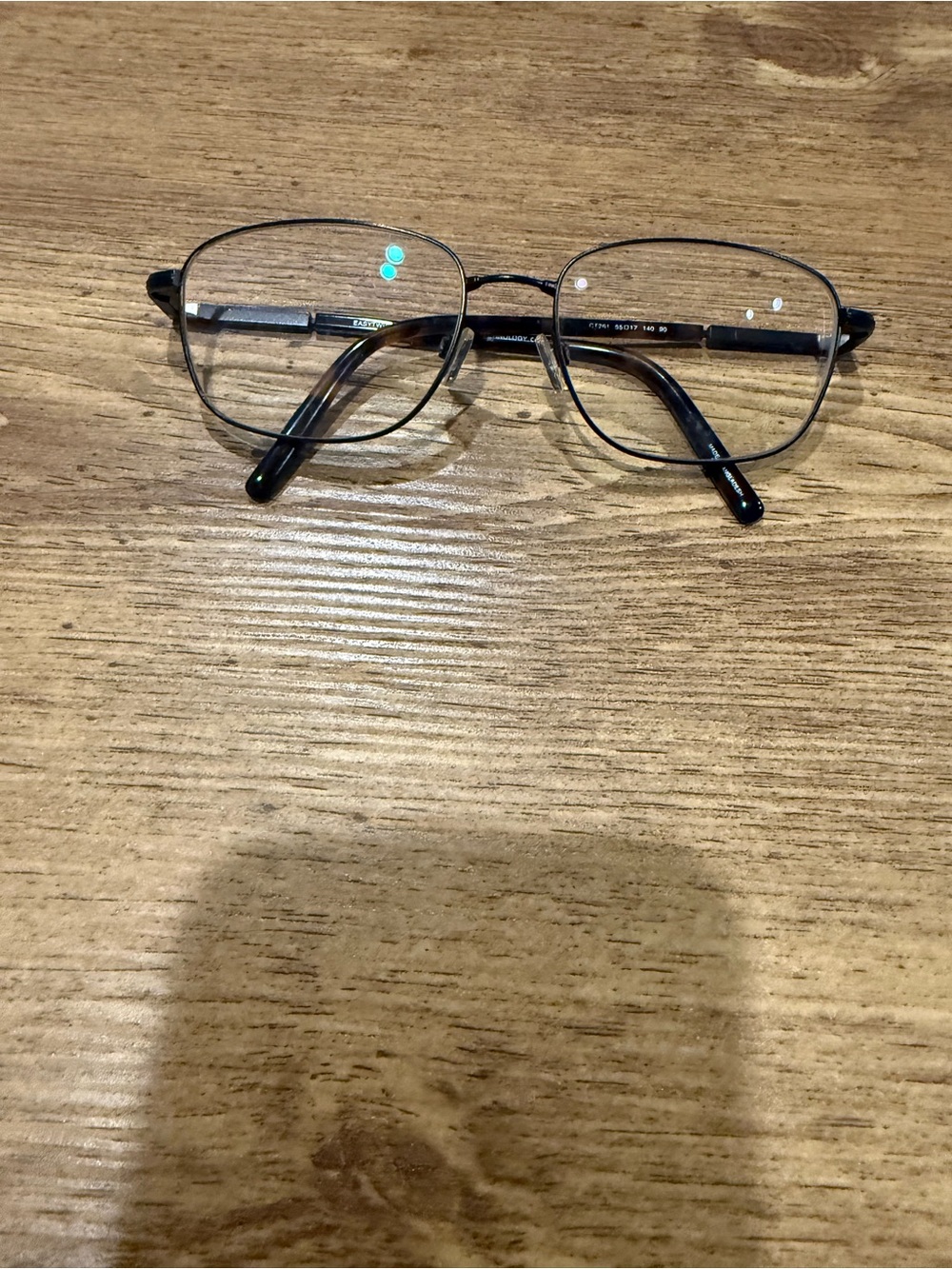 EasyTwist Turboflex GT245 FRAMES ONLY Black Tortoise 55-17-140